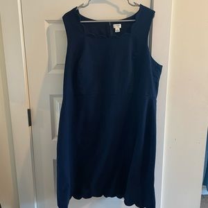 J Crew Factory Scalloped Edge shift